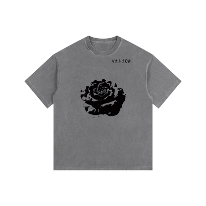 Vintage Washed Oversized Cotton T-Shirt