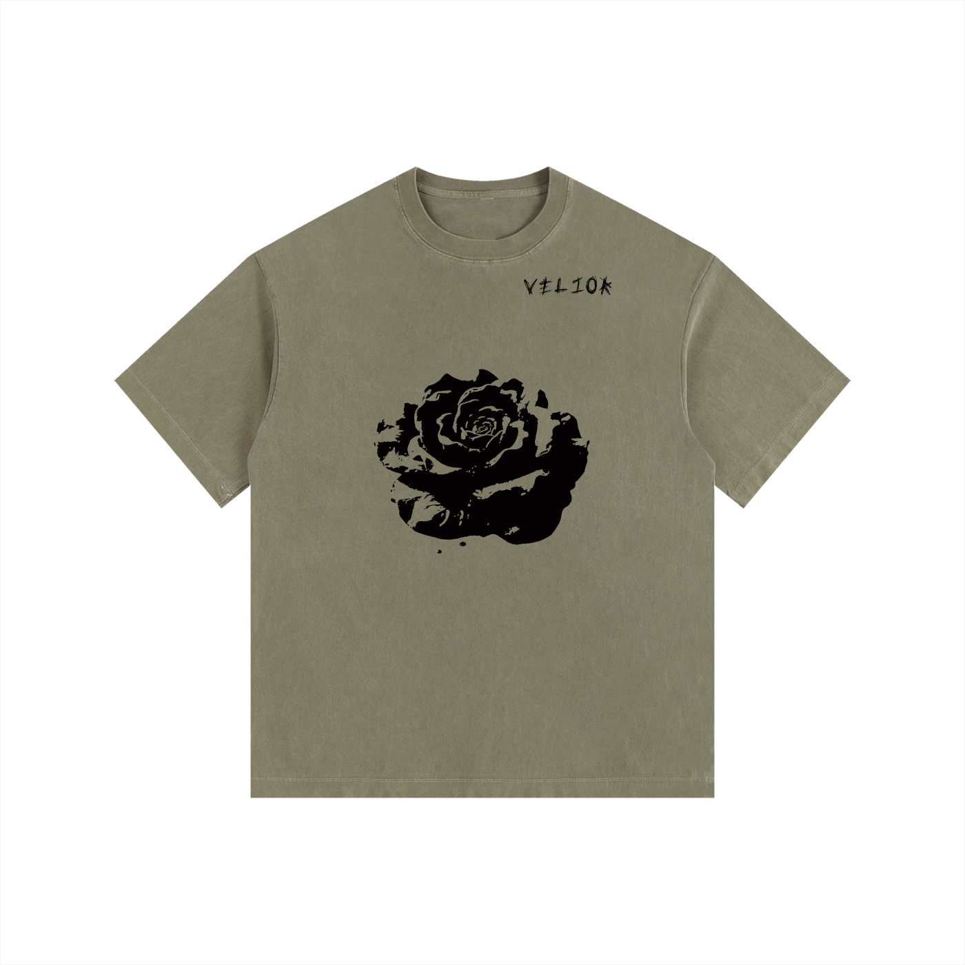 Vintage Washed Oversized Cotton T-Shirt
