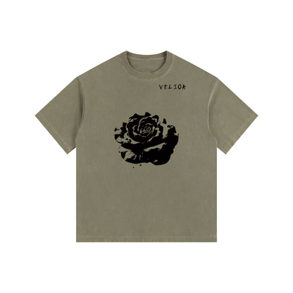 Vintage Washed Oversized Cotton T-Shirt