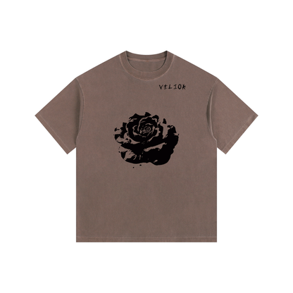 Vintage Washed Oversized Cotton T-Shirt